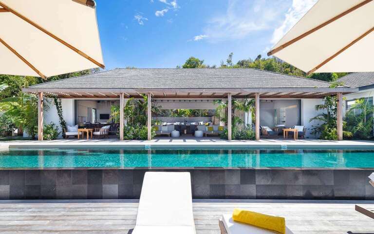 Villa Pool at WV LER, Colombier, St. Barthelemy