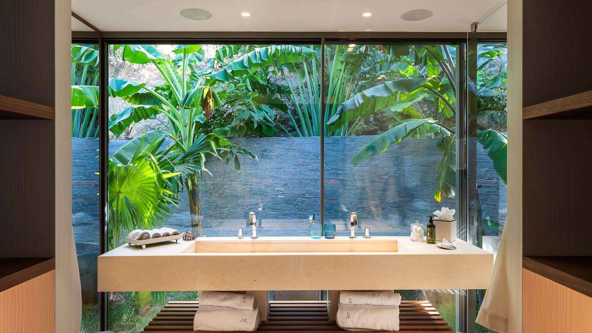 Bathroom at WV LER, Colombier, St. Barthelemy