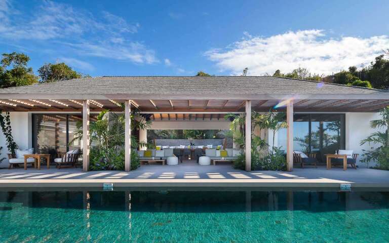 Villa Pool at WV LER, Colombier, St. Barthelemy