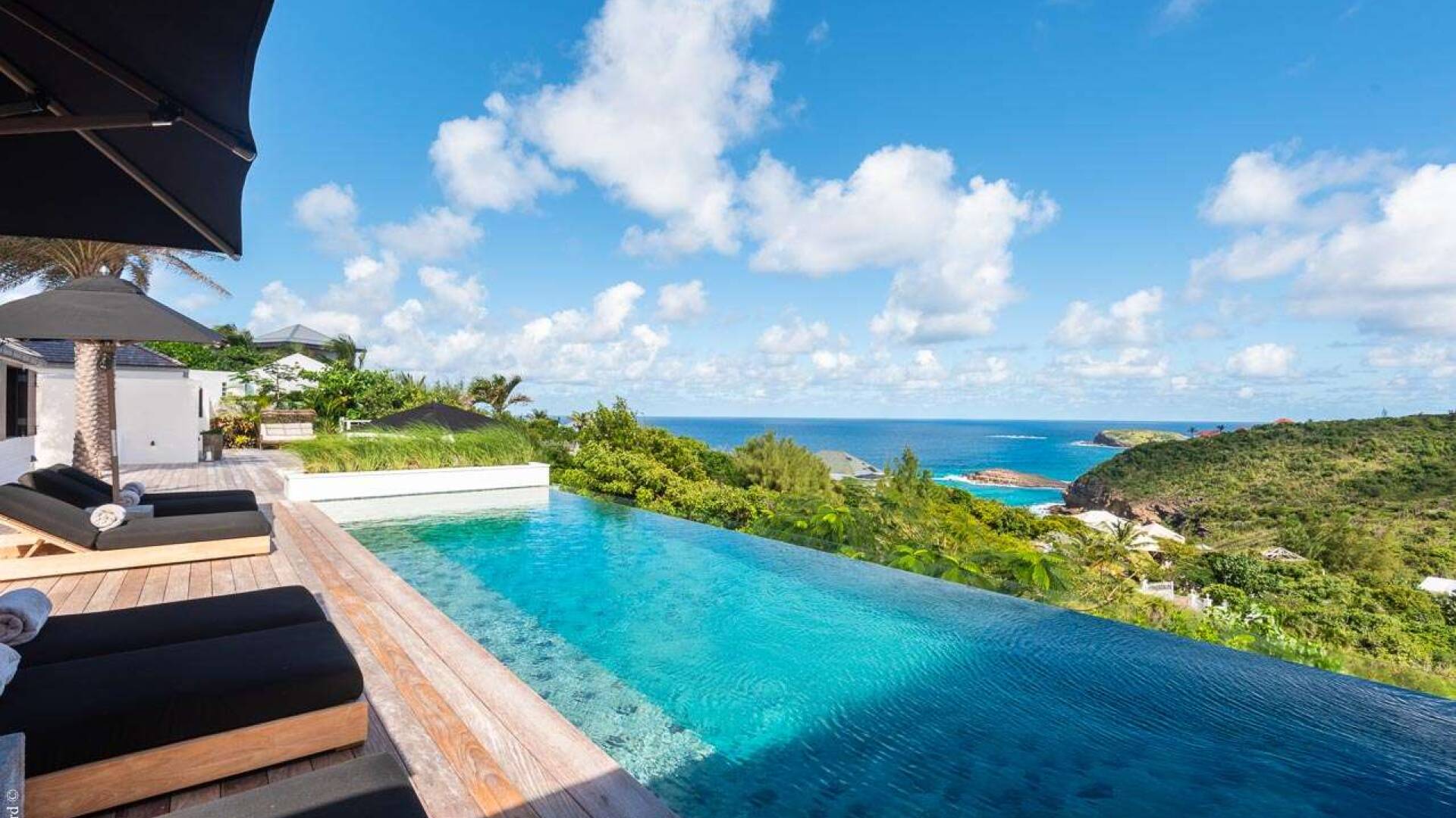 Villa Pool at WV MNT, Pointe Milou, St. Barthelemy