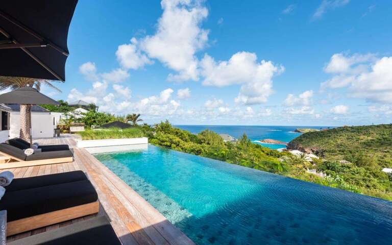 Villa Pool at WV MNT, Pointe Milou, St. Barthelemy