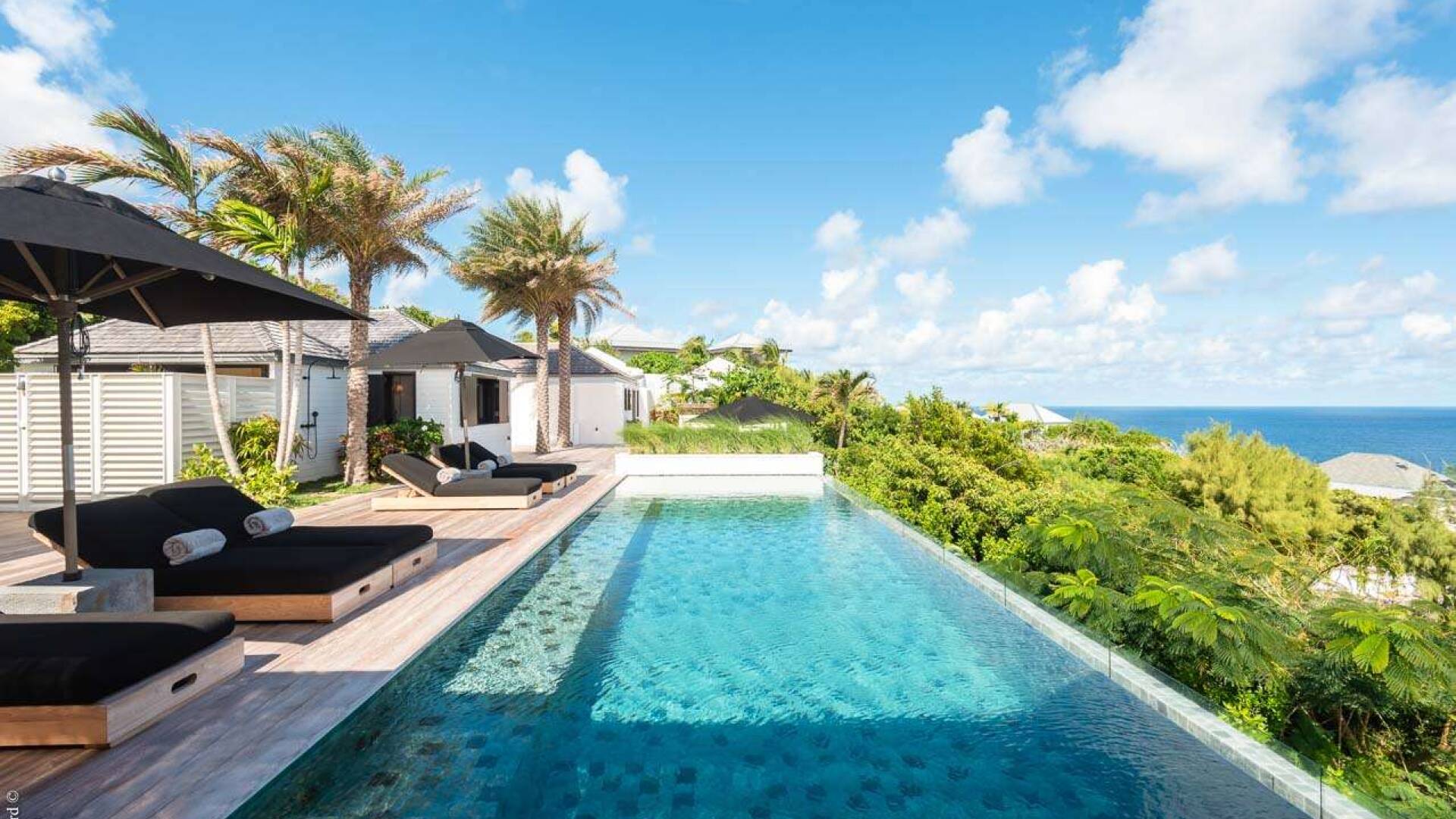 Villa Pool at WV MNT, Pointe Milou, St. Barthelemy