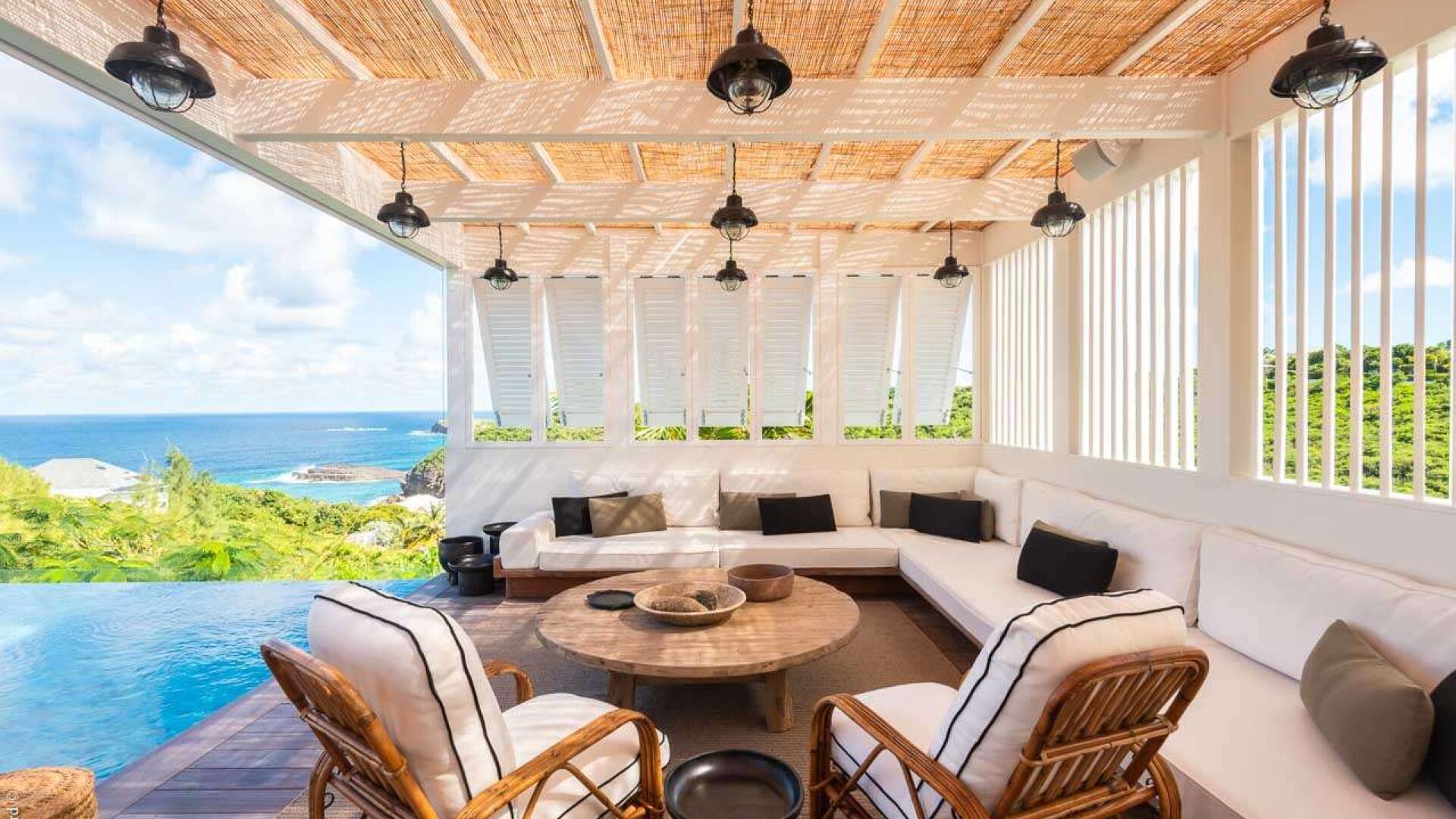 Deck at WV MNT, Pointe Milou, St. Barthelemy