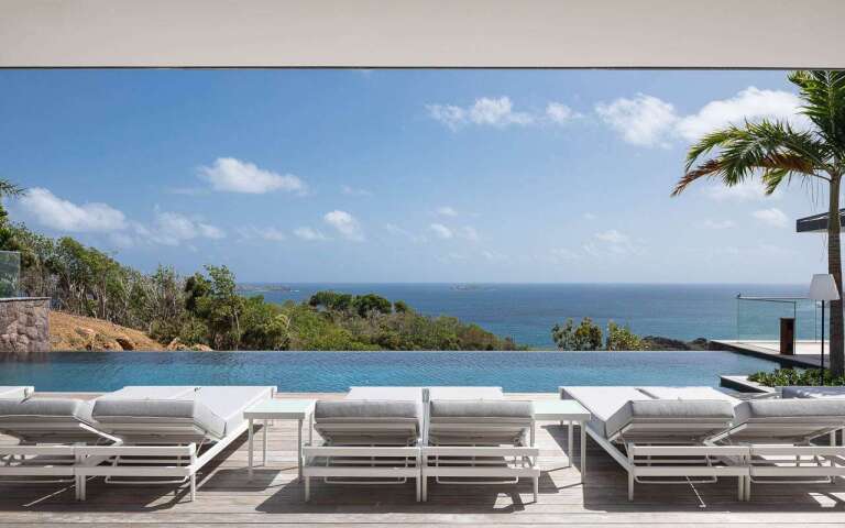 Villa Pool at WV FEL, Lorient, St. Barthelemy