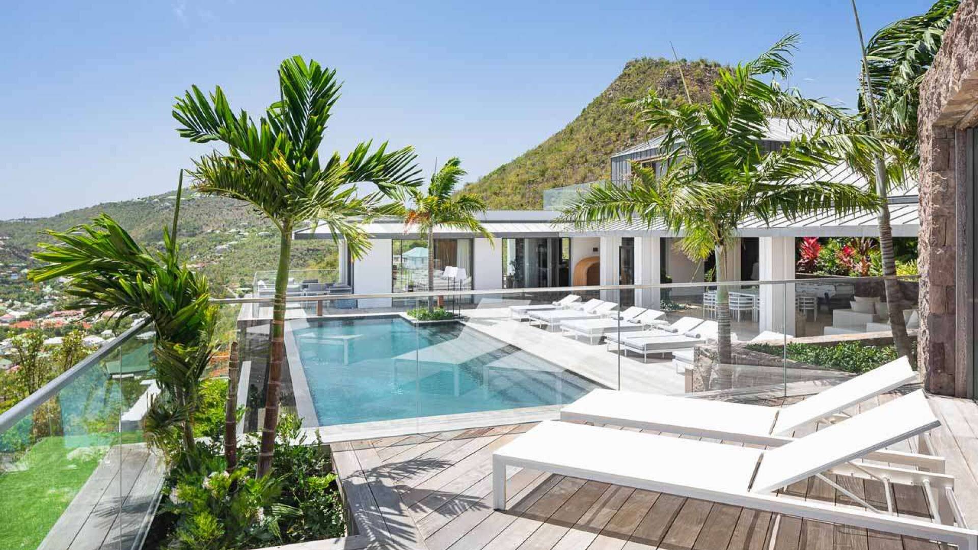 Villa Pool at WV FEL, Lorient, St. Barthelemy