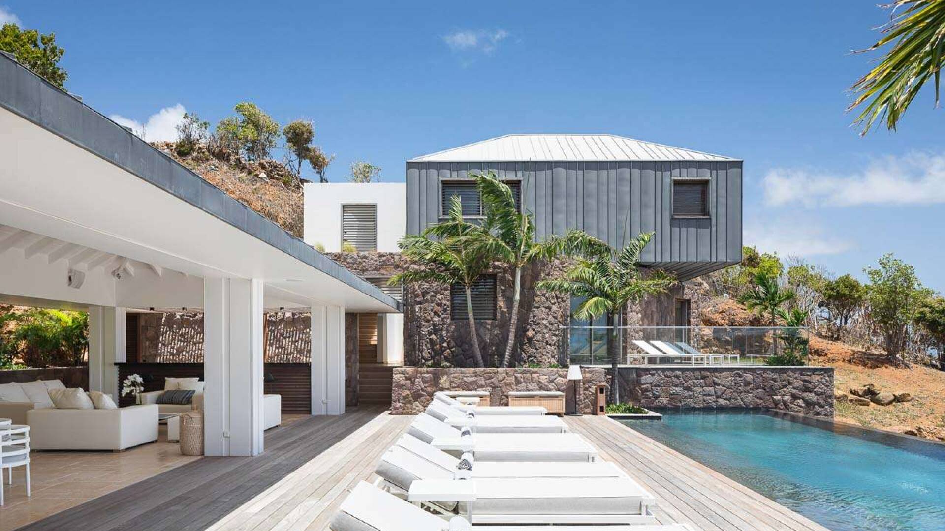 Villa Pool at WV FEL, Lorient, St. Barthelemy