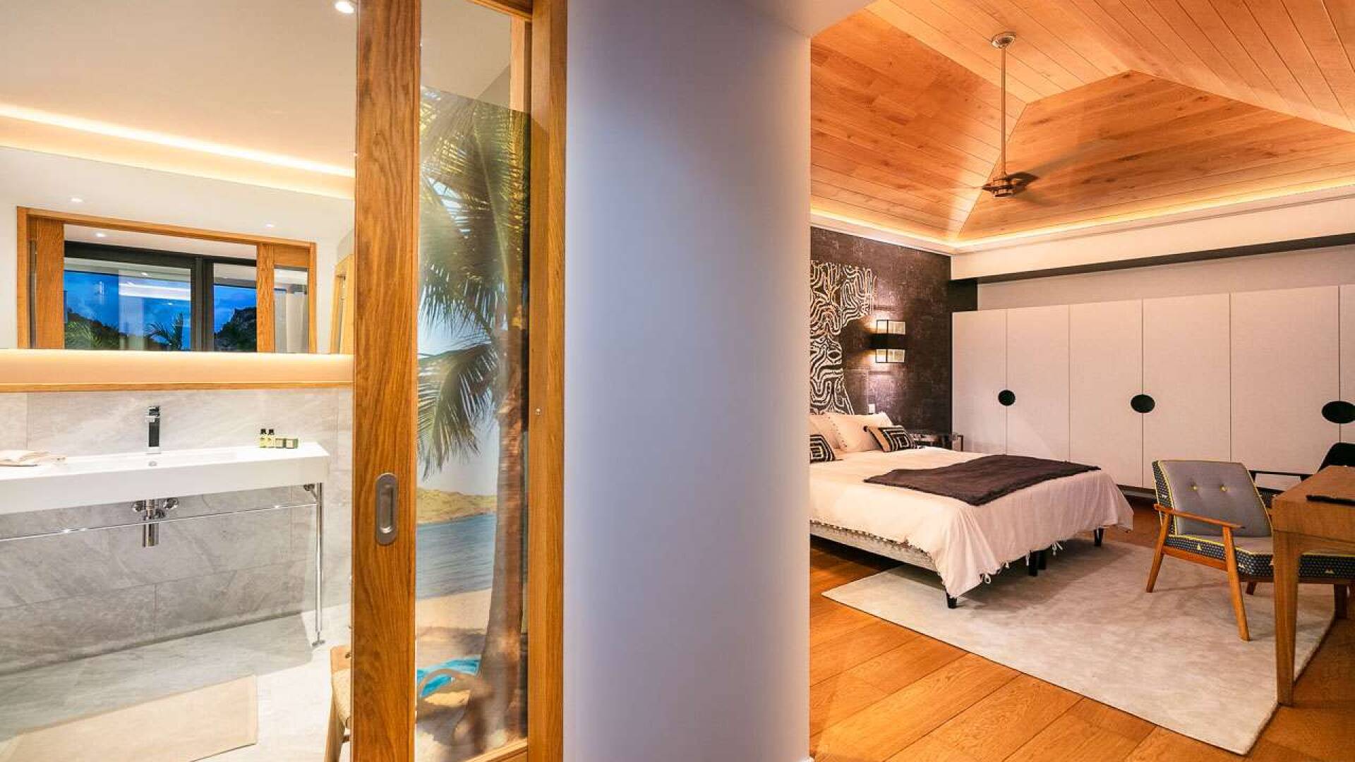 Bedroom at WV GUL, Gustavia, St. Barthelemy