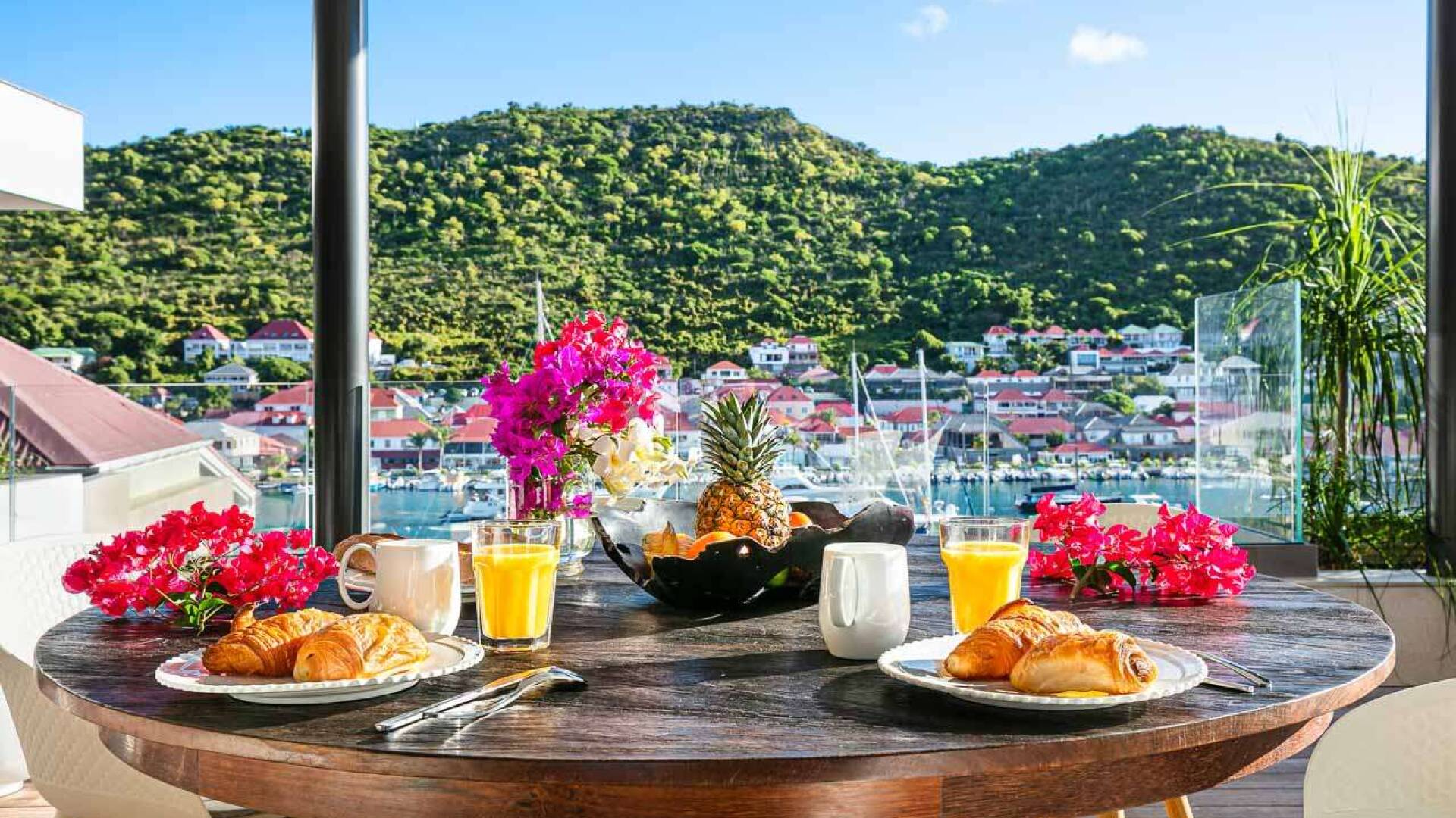 Terrace at WV GUL, Gustavia, St. Barthelemy