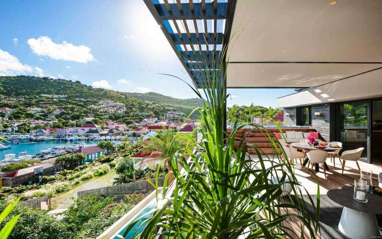 The view from WV GUL, Gustavia, St. Barthelemy