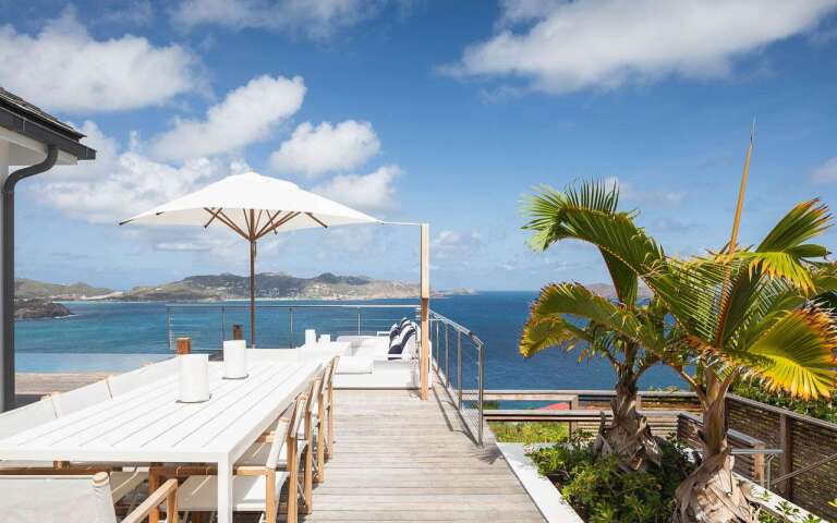 The view from WV CAA, Pointe Milou, St. Barthelemy