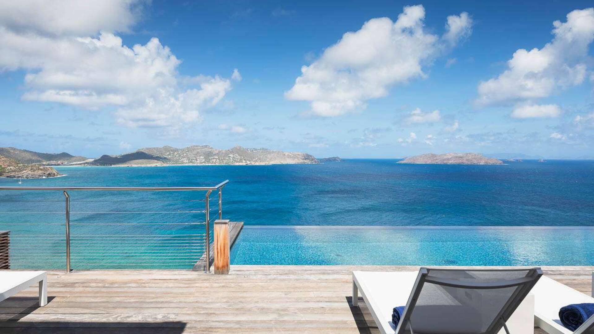 The view from WV CAA, Pointe Milou, St. Barthelemy