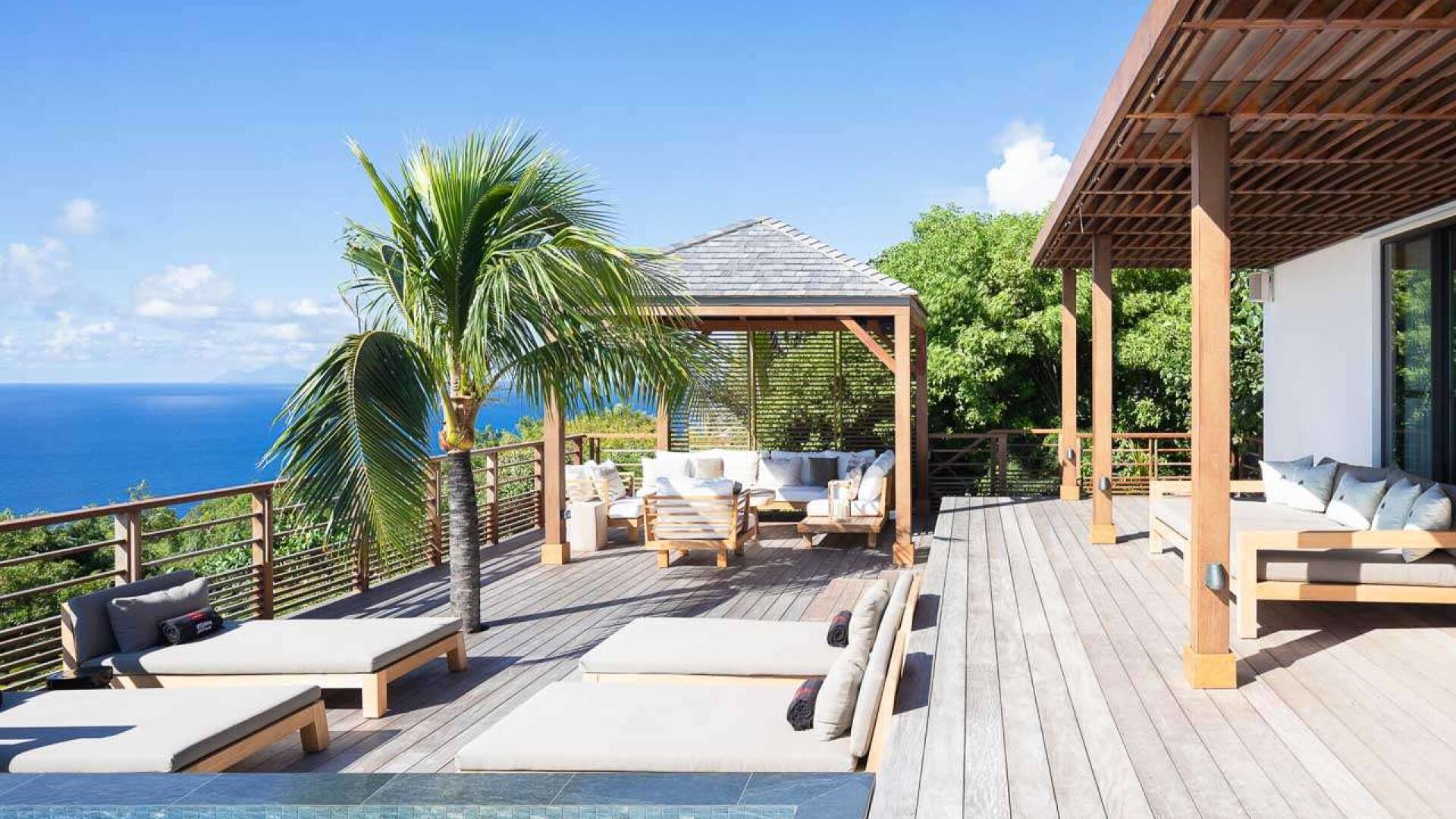 Deck at WV GYP, Gouverneur, St. Barthelemy