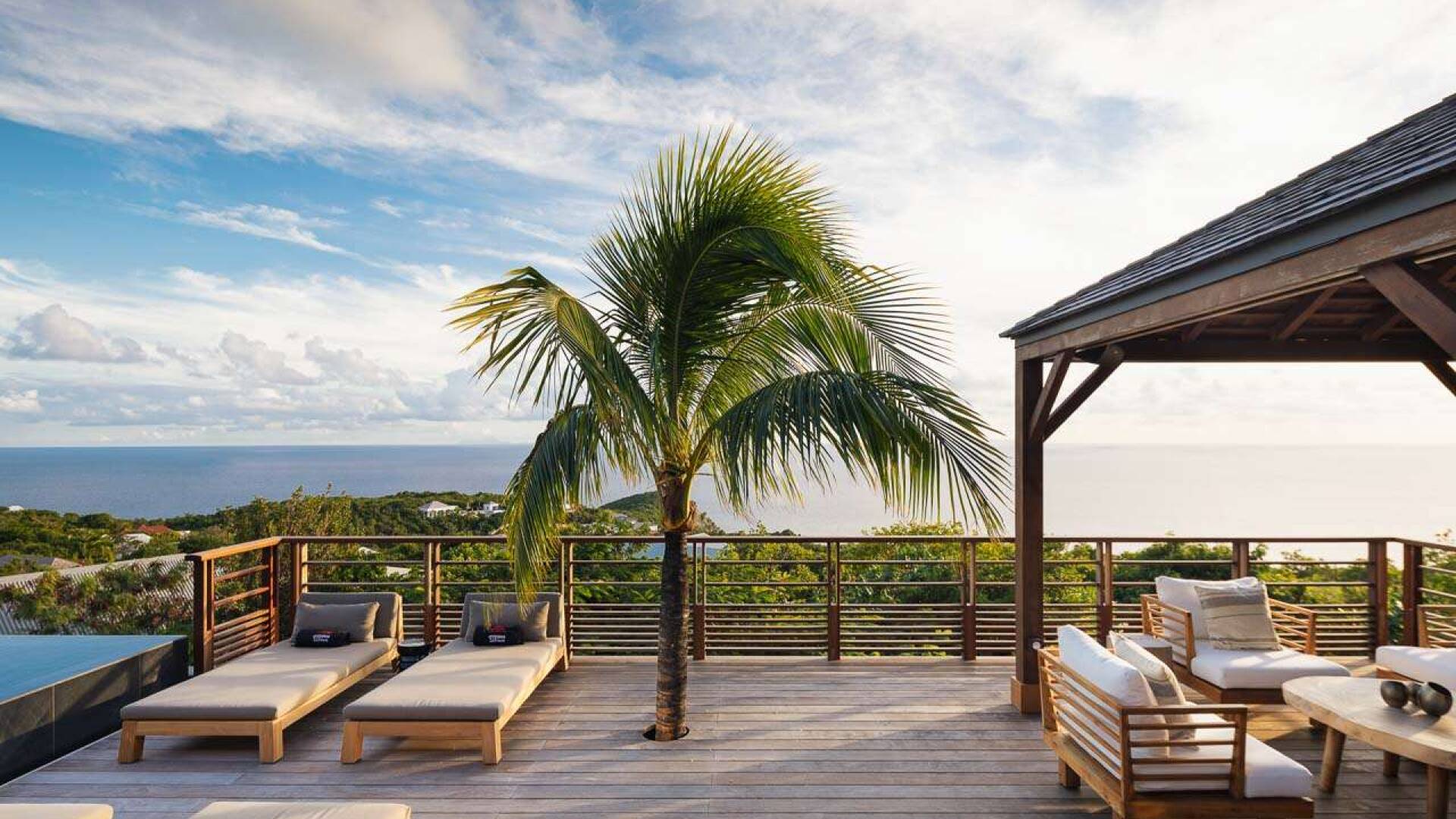 Deck at WV GYP, Gouverneur, St. Barthelemy