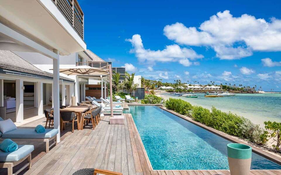 Best beachfront villas in St Barth